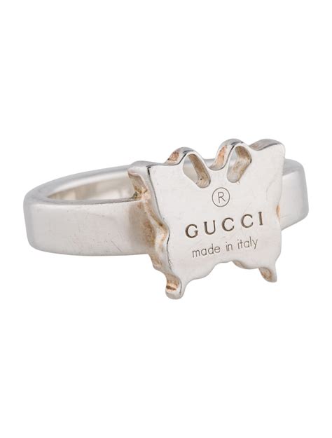 where to buy gucci watch rings|gucci sterling silver butterfly ring.